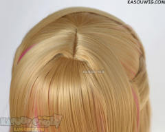 Oshi no Ko Ruby Hoshino 73cm long ponytail blonde and pink wig