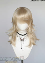 M-3 KA006 Light Blonde 52cm long layered choppy wig