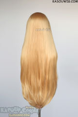 L-4 KA012 100cm/39.5" long straight versatile Golden Blonde wig