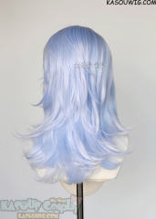 M-3 KA054 Light Periwinkle blue 52cm long layered choppy wig
