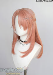 Honkai: Star Rail Jiaoqiu 58cm medium length pink ombre wig