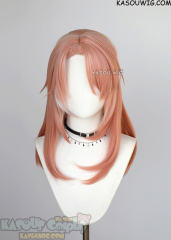 Honkai: Star Rail Jiaoqiu 58cm medium length pink ombre wig