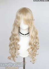 L-1 / KA006 light blonde 75cm long curly wig