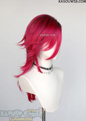 Arcane S2 Vi long layered pink black wig