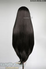 L-4 SP09 100cm/39.5" long straight versatile Dark Gray wig / Puella Magi Madoka Magica Akemi Homura