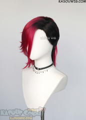 Arcane S2 Vi long layered pink black wig