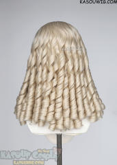 NANA Misato Uehara platinum blonde spiral curls lolita wig