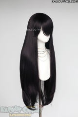 L-4 SP31 100cm/39.5" long straight versatile Deep Purple wig