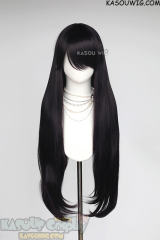 L-4 SP31 100cm/39.5" long straight versatile Deep Purple wig