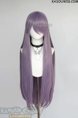 L-4 SP33 100cm/39.5" long straight versatile Grayish Purple wig