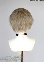 Lace Front>>> Sand Blonde all back spiky wig LFS-1/SP02