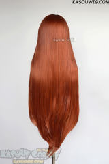 L-4 KA022 100cm/39.5" long straight versatile Copper Penny wig