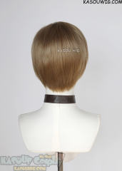 Resident Evil Leon S. Kennedy short side parted mixed brown wig