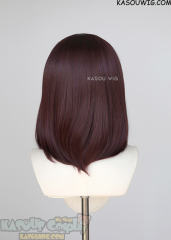 M-1/ KA058 dark reddish brown bob cosplay wig shouder length
