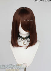 M-1/ KA027 Coffee Brown bob cosplay wig. shouder length lolita wig suitable for daily use