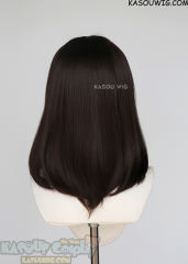 AOT Eren M-1/ KA031 Deepest Brown bob cosplay wig shoulder length wig