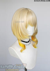 Honkai: Star Rail Aglaea pastel blonde to yellow ombre bob wig