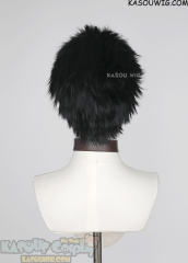 Lace Front>> NANA Ren Honjo very short black spiky wig