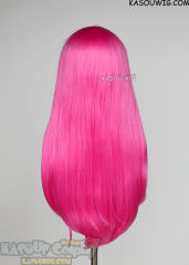 L-2 / KA035 Deep Pink 75cm long straight wig