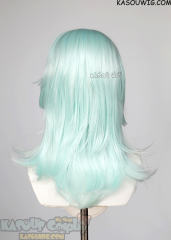 M-3 SP16 Pastel Mint Green 52cm long layered choppy wig