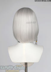 Zenless Zone Zero Anby siver side-parted bob wig