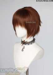 S-1 / KA026>>31cm / 12.2" short Walnut Brown layered wig, easy to style