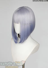 Rock is a Lady's Modesty Tamaki Shiraya silver blue ombre inverted bob wig