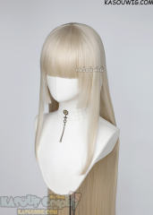 Tekken Lili 100cm long platinum blonde straight wig
