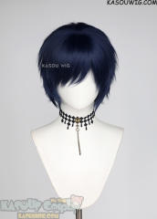 S-1 / SP10 >>31cm / 12.2" short dark blue layered wig