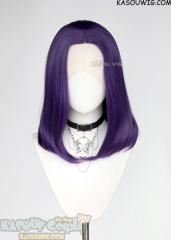 Lace Front>> Indigo Purple middle part medium length wig LFM-1/SP37