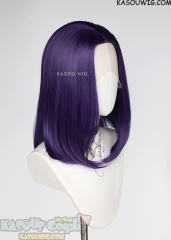 Lace Front>> Indigo Purple middle part medium length wig LFM-1/SP37
