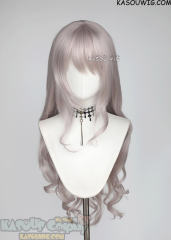 The Hundred Line-Last Defense Academy Nozomi Kirifuji / Karua Kashimiya long wavy pale pink wig