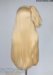 Fairy Tail Lucy Heartfilia 80cm long straight wig with a short ponytail