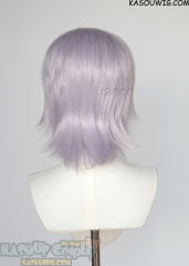 KPop Demon Hunters Mystery Saja short silver lilac wig with long bangs