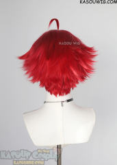 The Hundred Line-Last Defense Academy Takumi Sumino red flippy short wig