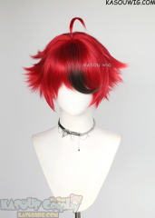 The Hundred Line-Last Defense Academy Takumi Sumino red flippy short wig