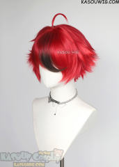 The Hundred Line-Last Defense Academy Takumi Sumino red flippy short wig