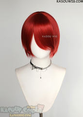 S-2 / KA042 beige blonde short bob smooth cosplay wig with long bangs