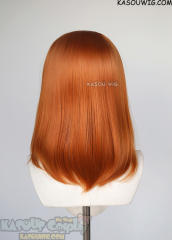 M-1/ KA021 burnt orange bob cosplay wig. shouder length