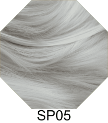 150cm / 59" long straight versatile Pearl White wig SP05