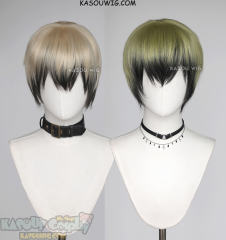 【2 Colors】Jujutsu Kaisen Naoya Zenin short layered blonde black wig