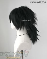 【Ships in 24 hours】Kimetsu no Yaiba Demon Slayer Giyu Tomioka black ponytail wig
