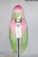 【Ships in 24 hours】Kimetsu no Yaiba Demon Slayer silky Mitsuri Kanroji wig
