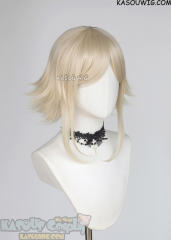 Gachiakuta Eishia short cream blonde flippy blonde wig