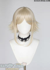 Gachiakuta Eishia short cream blonde flippy blonde wig