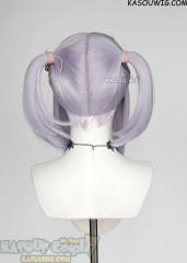 M-2/ SP38┇50CM / 19.7" Silver Lilac pigtail base wig with long bangs