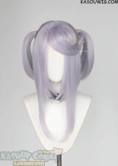 M-2/ SP38┇50CM / 19.7" Silver Lilac pigtail base wig with long bangs