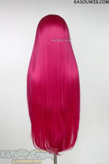 Lace Front>> KPop Demon Hunters Mira 100cm long straight pink wig