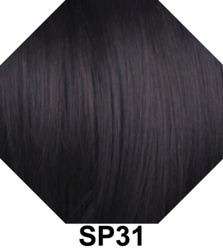 M-1/ SP31 Deep Purple shoulder- length bob wig