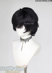 Witch Hat Atelier Agott blackish purple curly cosplay wig